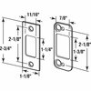 Prime-Line Stainless Steel High Security Deadbolt Strike 2 Piece E 2688